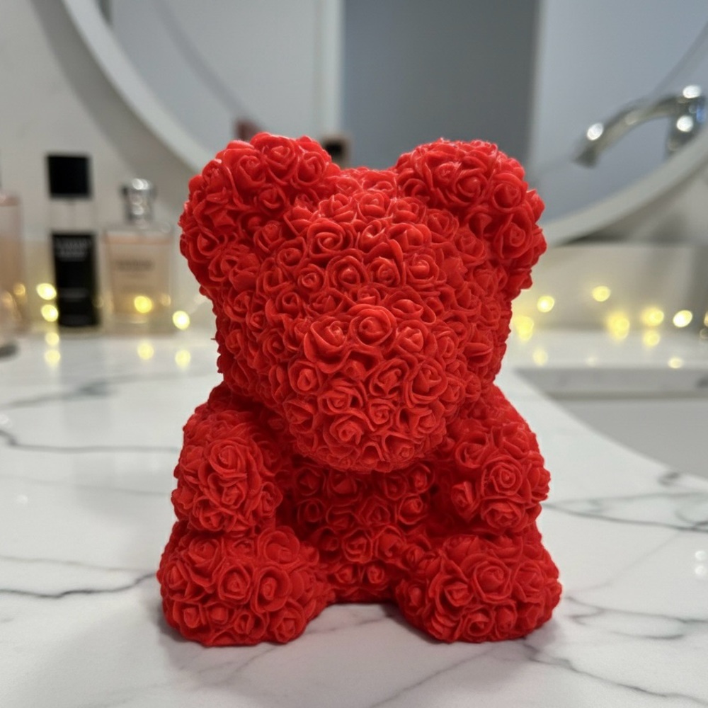 3D Printed Eternal Rose Teddy Bear